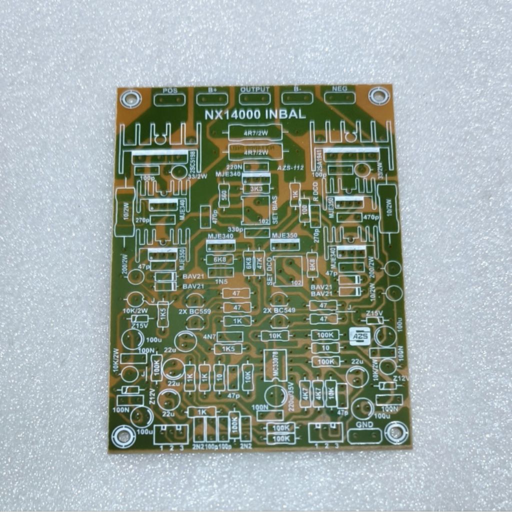 Jual PCB Driver NX14000 Plus Input Balance Power Amplifier | Shopee ...