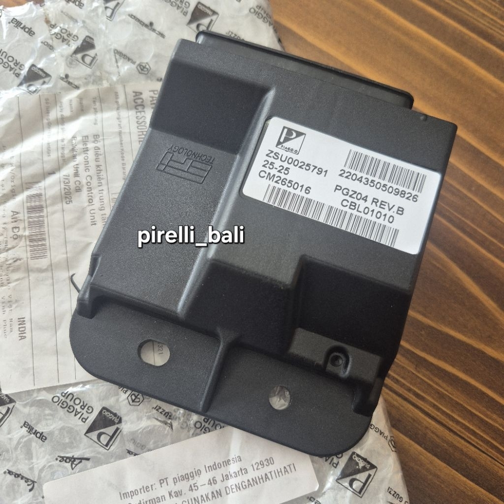 Jual CDI ECU Sprint Iget Primavera Iget Original Piaggio Control Device ...