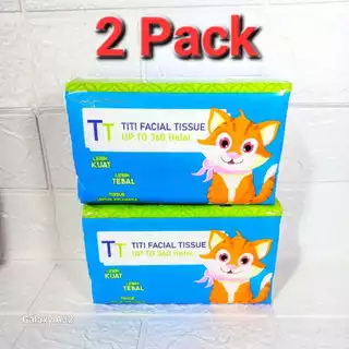 (paket 6 pack) TITI Facial Tissue isi 260Helai, Tisu Murah Titi Tisu Wajah Tisu Hemat ORIGINAL