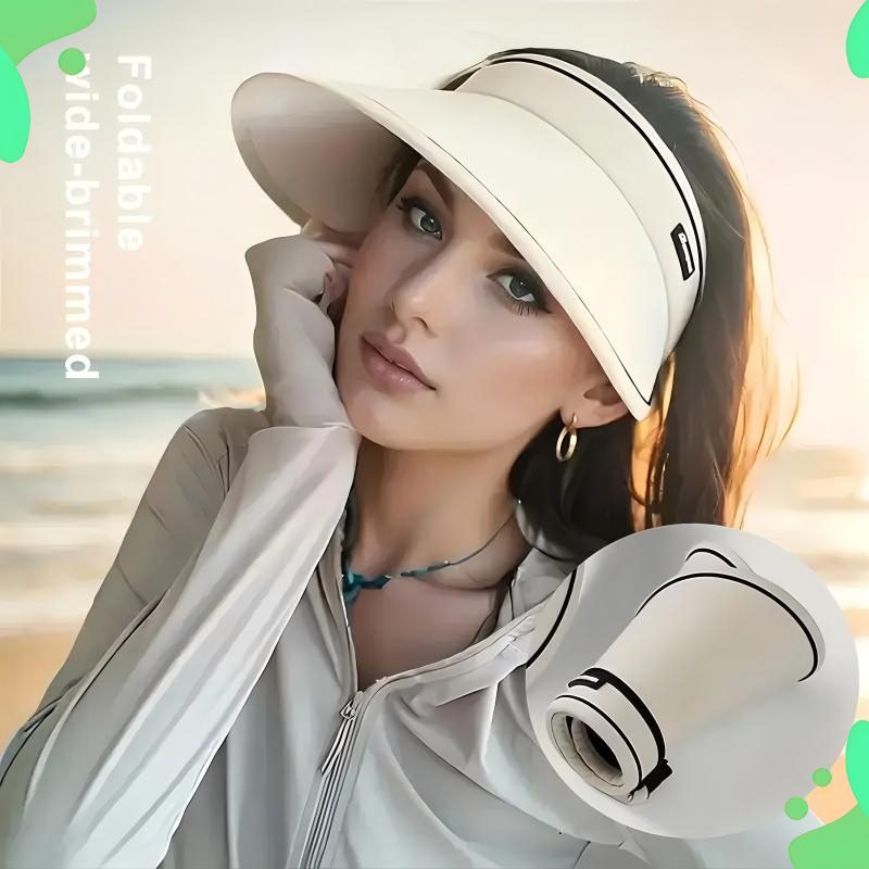 Jual Topi Anti Sinar UV Wanita Rajut - Lipat Anti Panas, Cocok Pantai ...