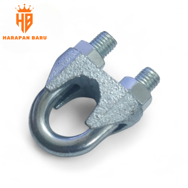 Jual Kuku Macan Wire Rope Clip 22mm Clamp Klem Tali Kawat Baja Kabel ...