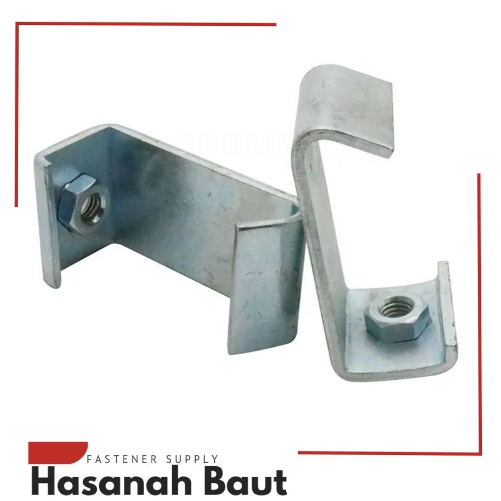 Jual CNP Clamp Rod Hanger M10 Steel Galvanis | Shopee Indonesia