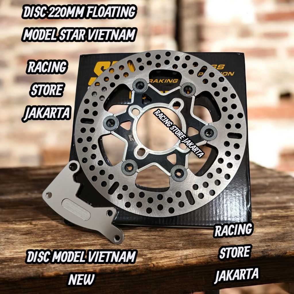 Jual DISC BRAKE FLOATING ROTOR PIRINGAN CAKRAM 220 mm MODEL MUFAC N116 ...