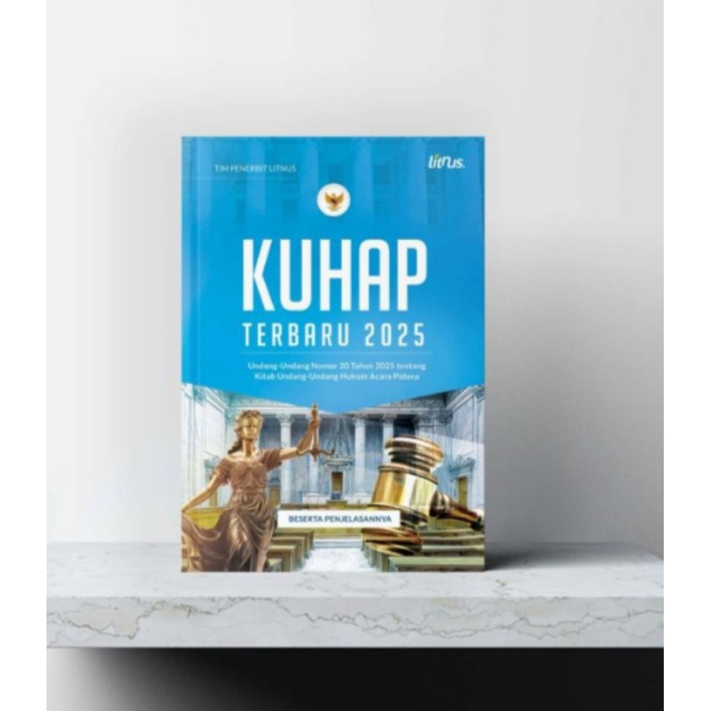 Jual BUKU ORIGINAL KUHAP 2025 Kitab Undang-undang hukum acara pidana ...