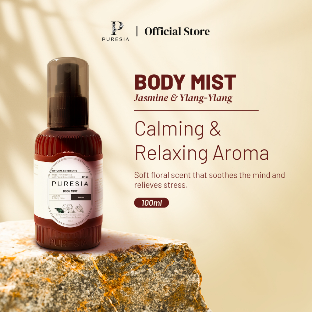 Jual PURESIA | Body Mist Jasmine & Ylang Ylang 100ml | Shopee Indonesia