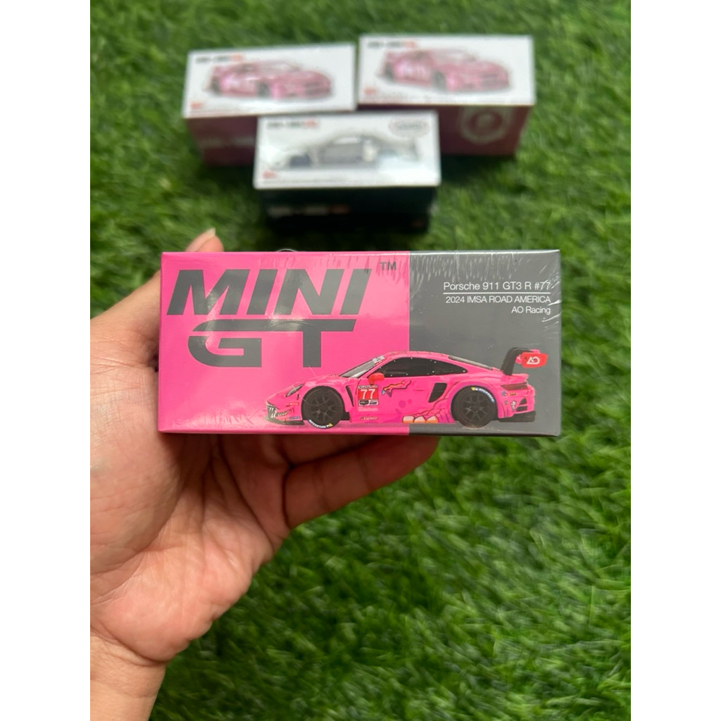 Jual Mini GT Porsche 911 GT3 Rexy Roxy #77 2024 IMSA Toys Car | Shopee ...