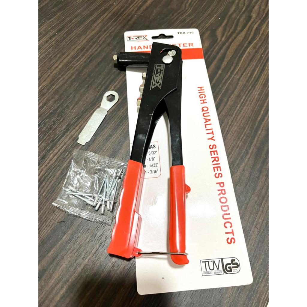 Jual T-REX HAND RIVETER / Tang Rivet 10 Inch Bahan Besi Kepala 3 FREE ...