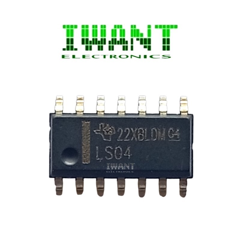Jual LS04 LS 04 74LS04 7404 SMD | Shopee Indonesia