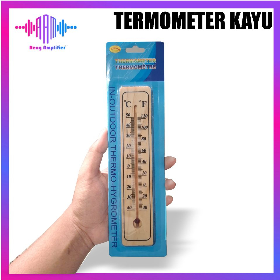 Jual Termometer Termometer kayu untuk Ruangan | Shopee Indonesia