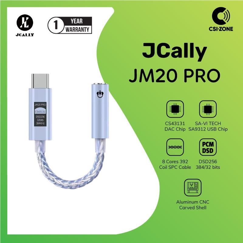 Jual JCALLY JM20PRO / JM20 PRO CS43131 Portable Dongle Adapter USB DAC ...