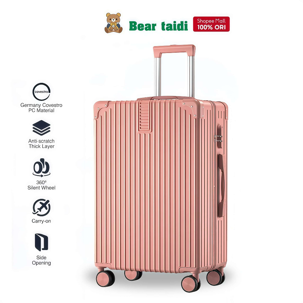 Jual Bear Taidi koper kabin 20 Inch Kapasitas besar koper 28 Inch koper ...