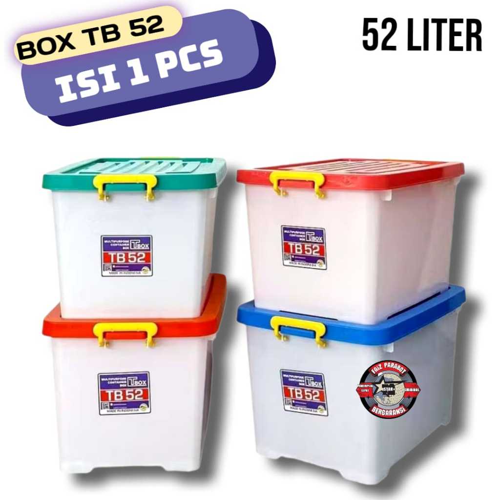 Jual Container Box TB 52 Tabitha Plastik Kotak Penyimpanan Besar ...