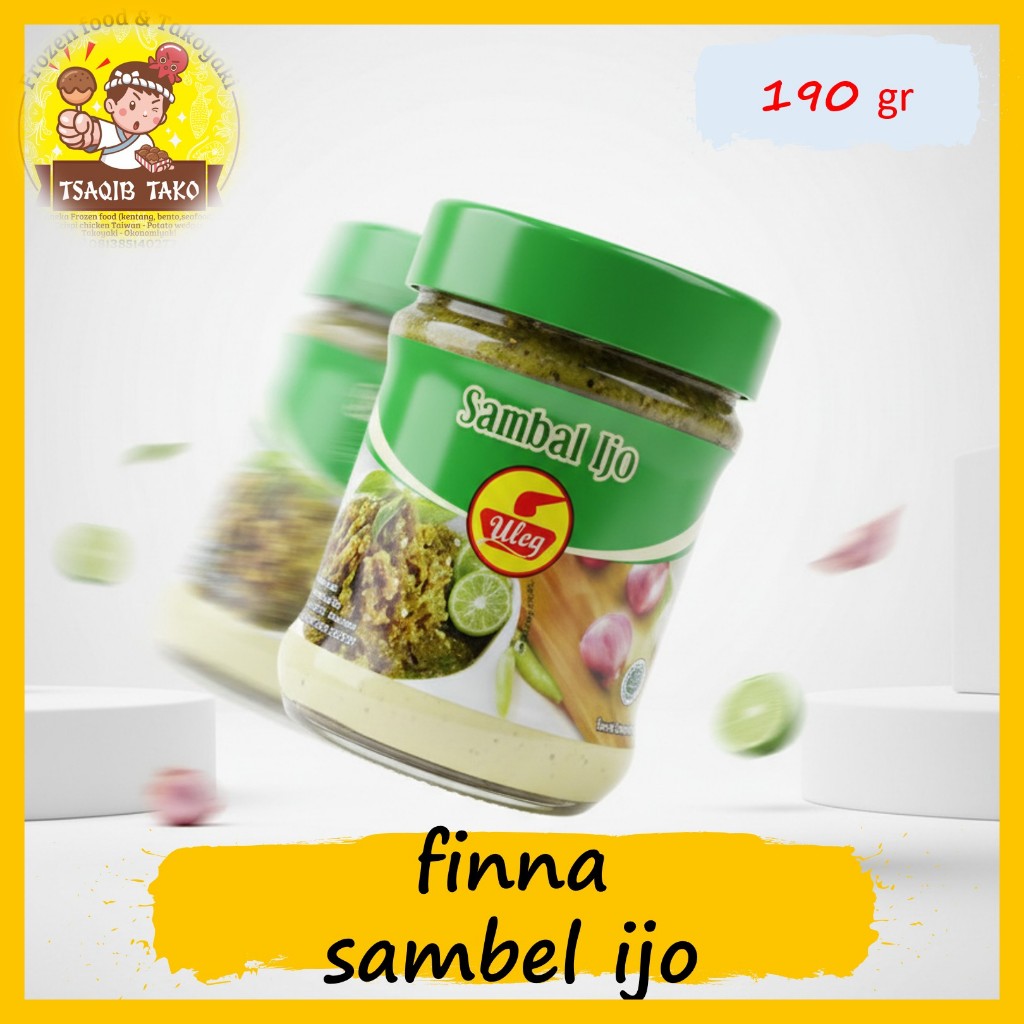 Jual Finna Sambal Uleg terasi / ijo ( jar ) 190 gr | Shopee Indonesia