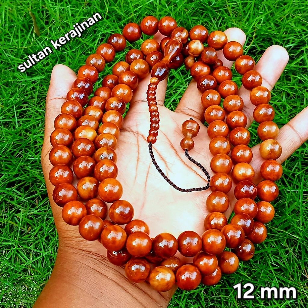 Jual Tasbih kaokah kokah kokka ukuran jumbo besar 12 mm isi 99 butir ...