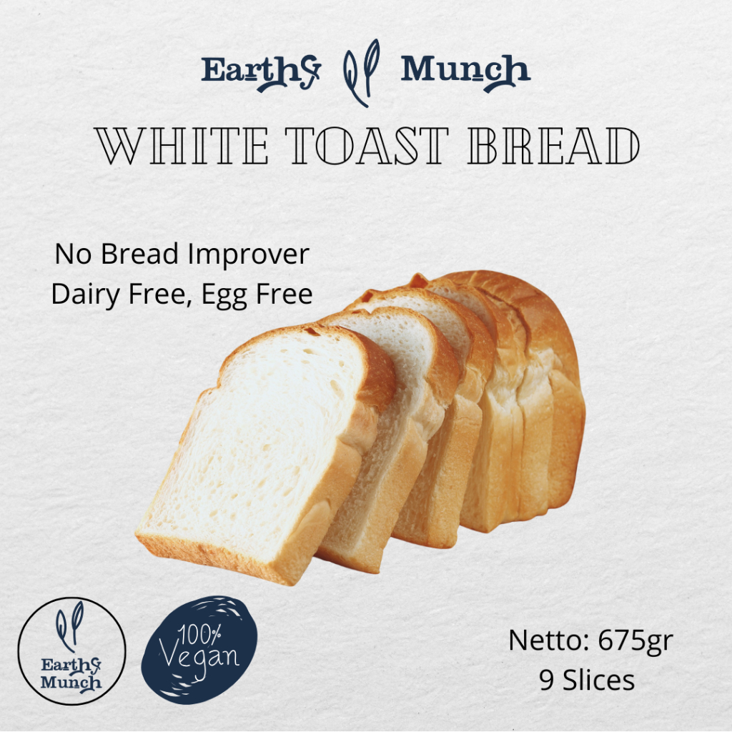 Jual Roti Tawar Vegan | Plain White Toast Bread | Shopee Indonesia