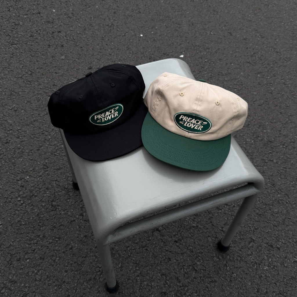 Jual Preace Lover Logo Rip Off 6 Panel Cap ( Short Brim ) | Shopee ...