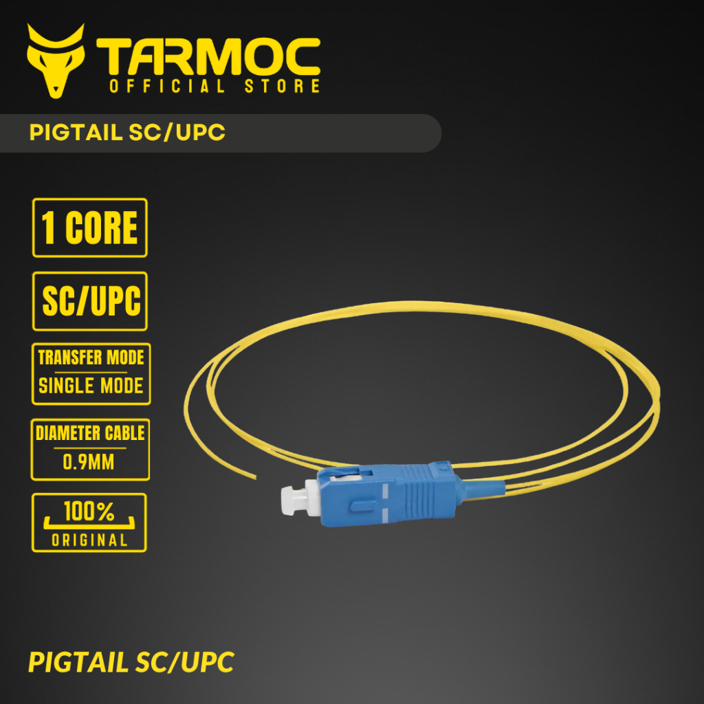 Jual Fiber Optic Pigtail SC/UPC Single Mode 1,5 Meter | Shopee Indonesia