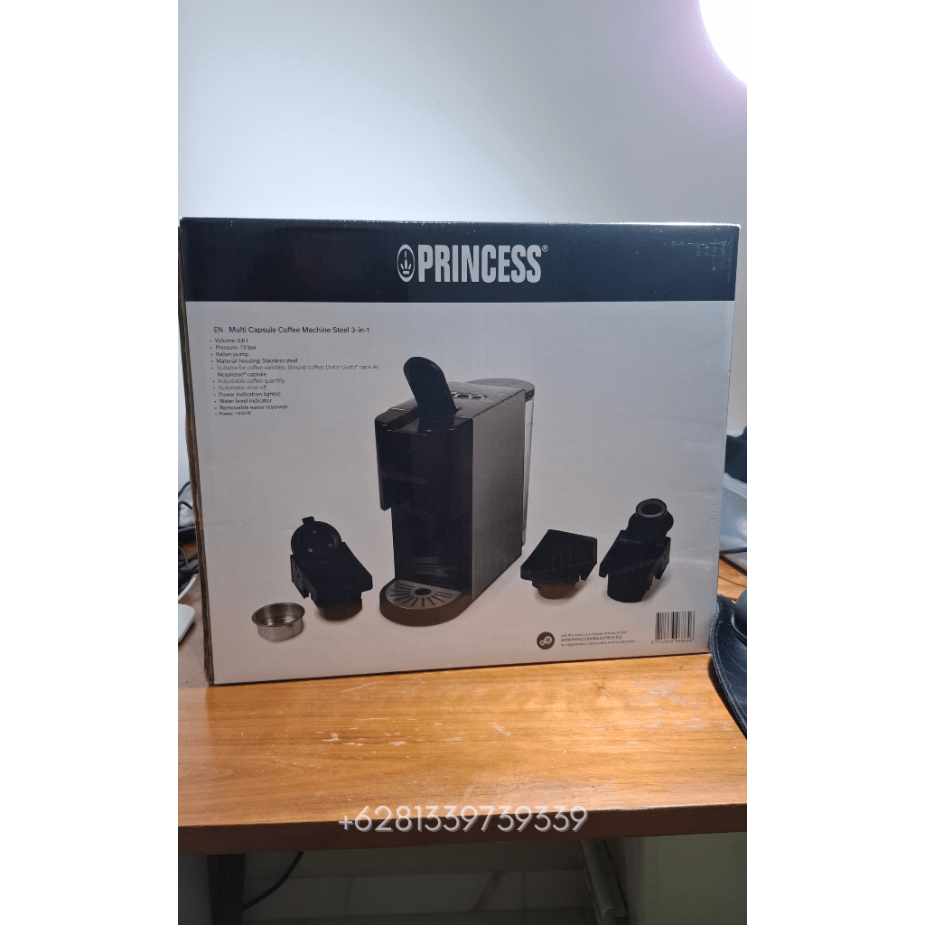 Jual Princess Coffee Machine 3in1 Multi Capsule / Mesin Kopi Multi ...