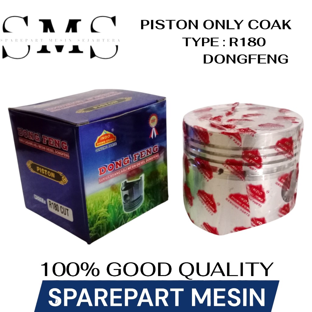 Jual Piston Dongfeng R180 COAK (3 Ring) Original / Seher Only Sparepart ...