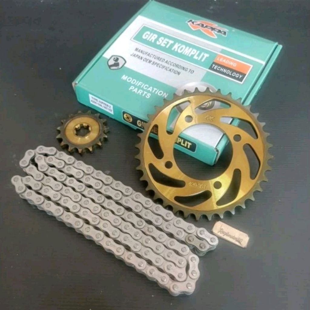 Jual GIR SET GEAR PAKET 15T-36T JUPITER Z LAMA NEW BURHAN VEGA R NEW ...