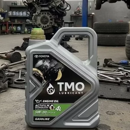 Oli Mesin TMO 5W-30 Full Synthetic SN GF-5 Scane Barcode 4 Liter