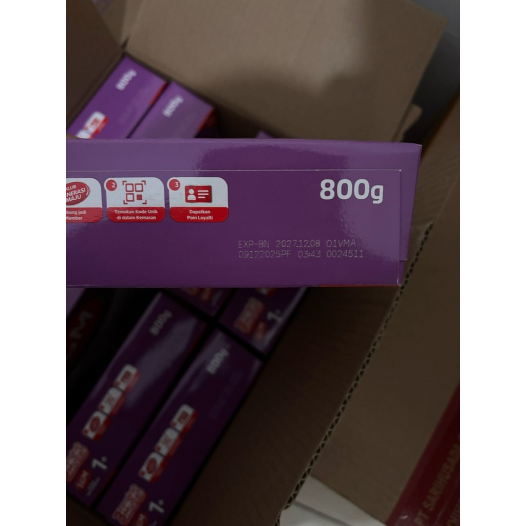 Jual Sgm Gain Optigrow 800 g ed2027 vanila madu | Shopee Indonesia