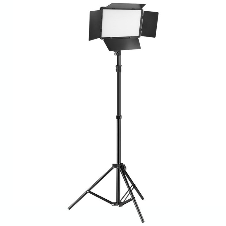 Lampu Foto LED Video Light Tripiod Lampu Fotografi Live Streaming Vlogging