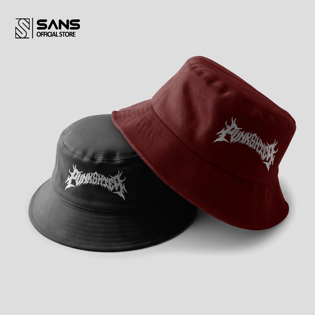 Jual Topi Bucket Hat Premium Logo Punkshter - Topi Caps Bucket original ...