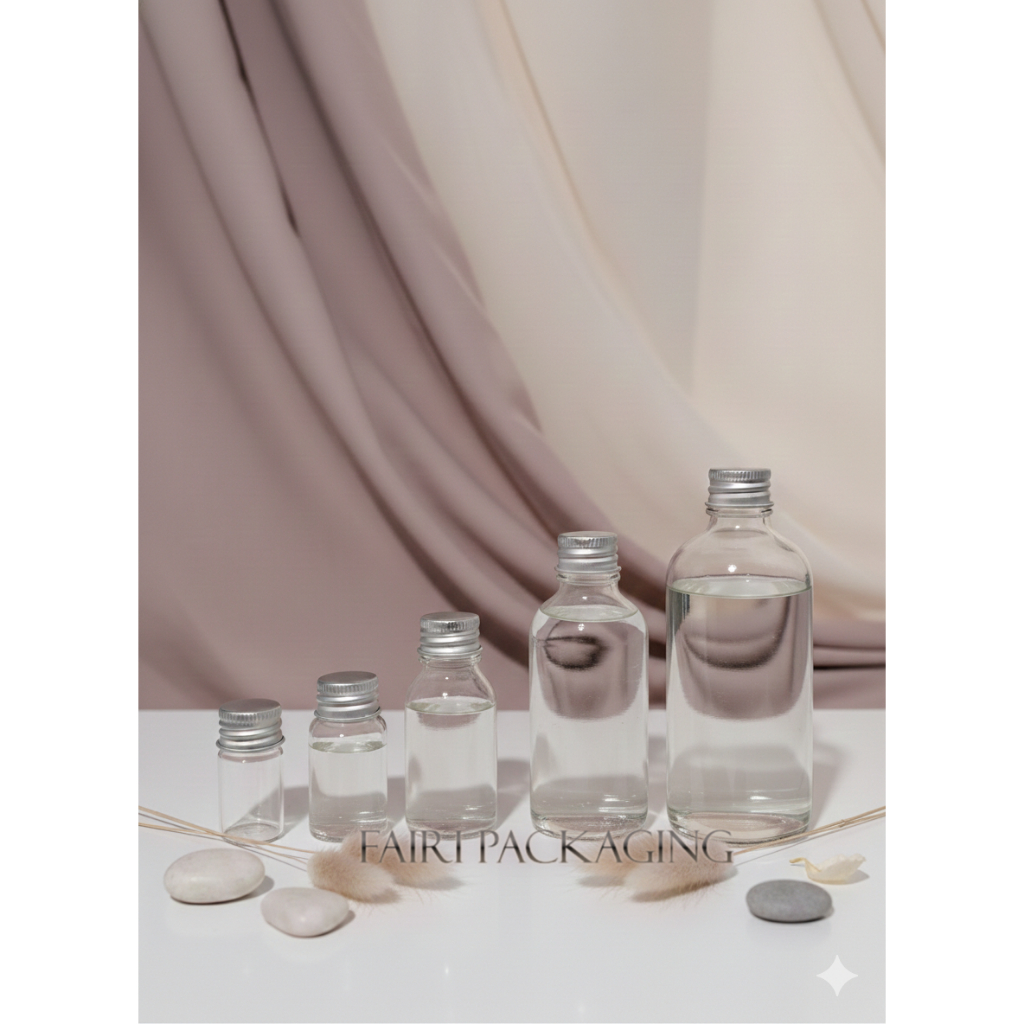 Jual Botol kaca clear 100ml botol kaca bening 50ml botol kaca 30ml 15ml ...