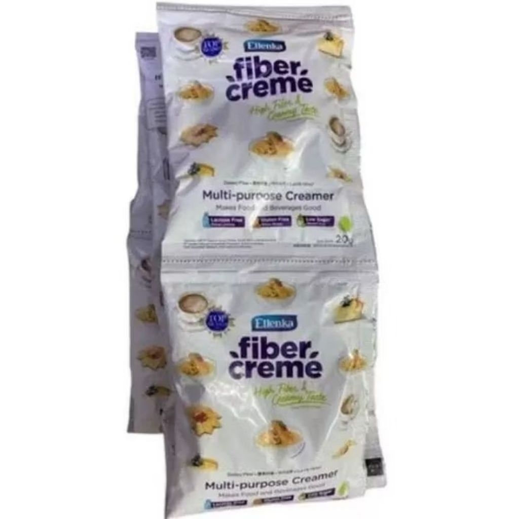 Jual Ellenka Fiber Creme 20gr 1 renceng isi 10 sachet | Shopee Indonesia