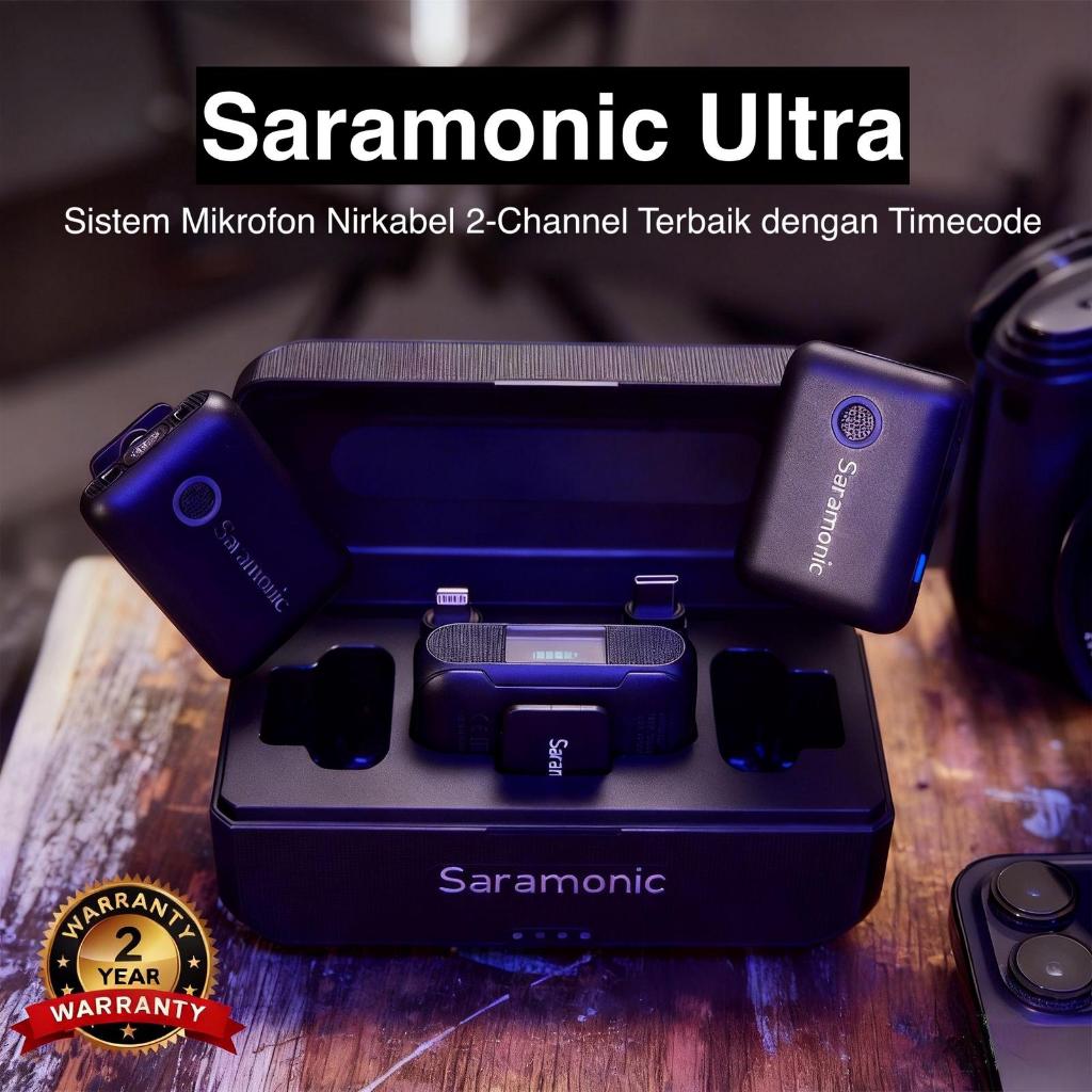 Jual Saramonic Ultra Ultimate 2-Channel Wireless Clip On