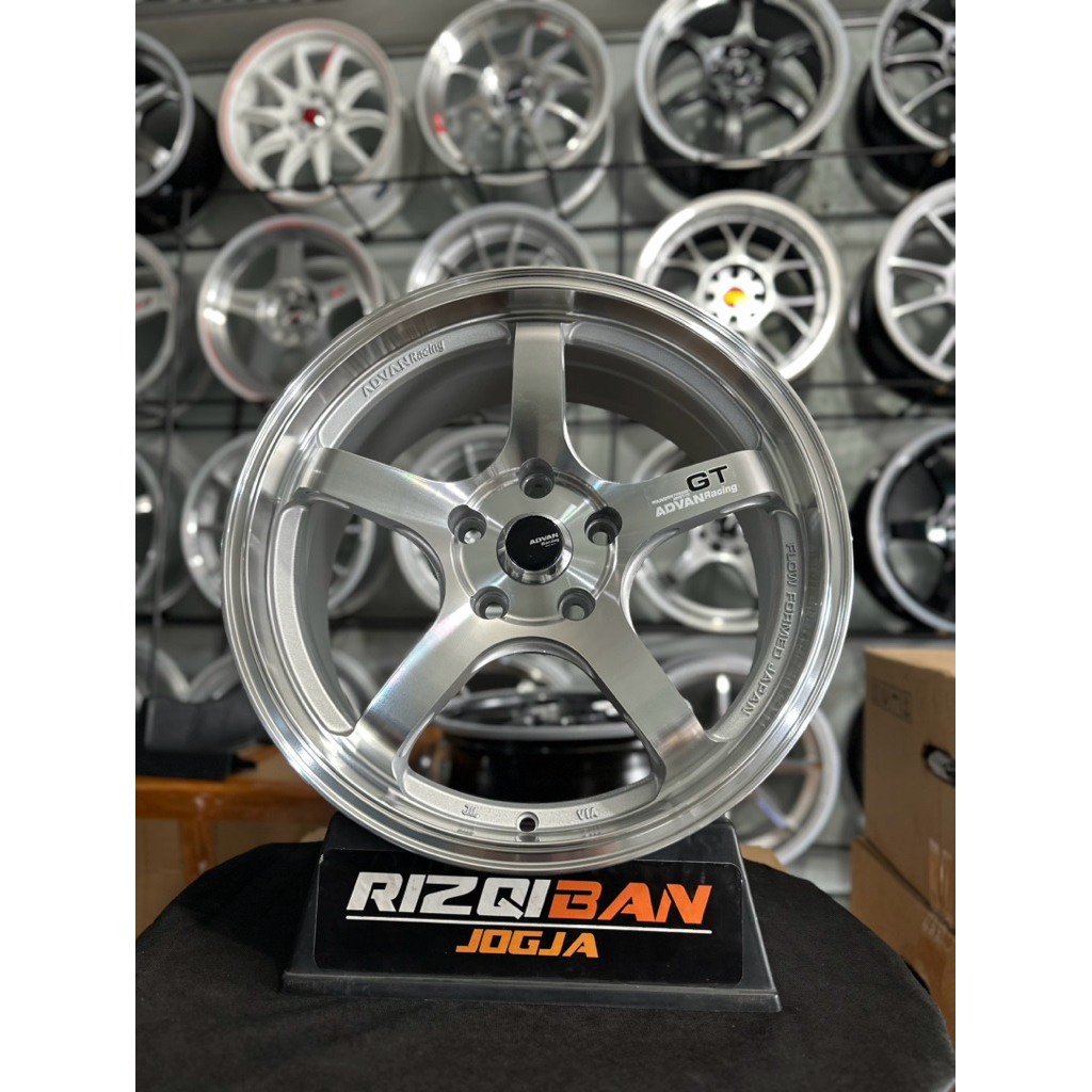Jual velg advan GT r17 full polish pcd 5x114 kondisi baru | Shopee ...