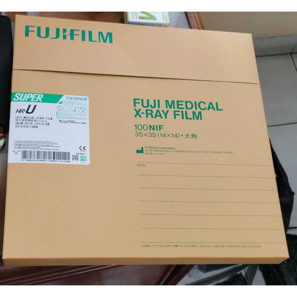 Jual Fuji FiIm Medical Xray Film SHRU 35X43 / 35X35 / 30X40 / 24X30 cm ...