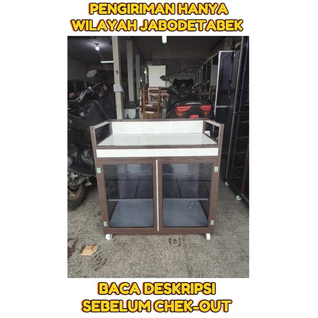 Jual FREE ONGKIR MAKS 10KM / Chat Toko/Rak kompor 2 tungku tiang ...
