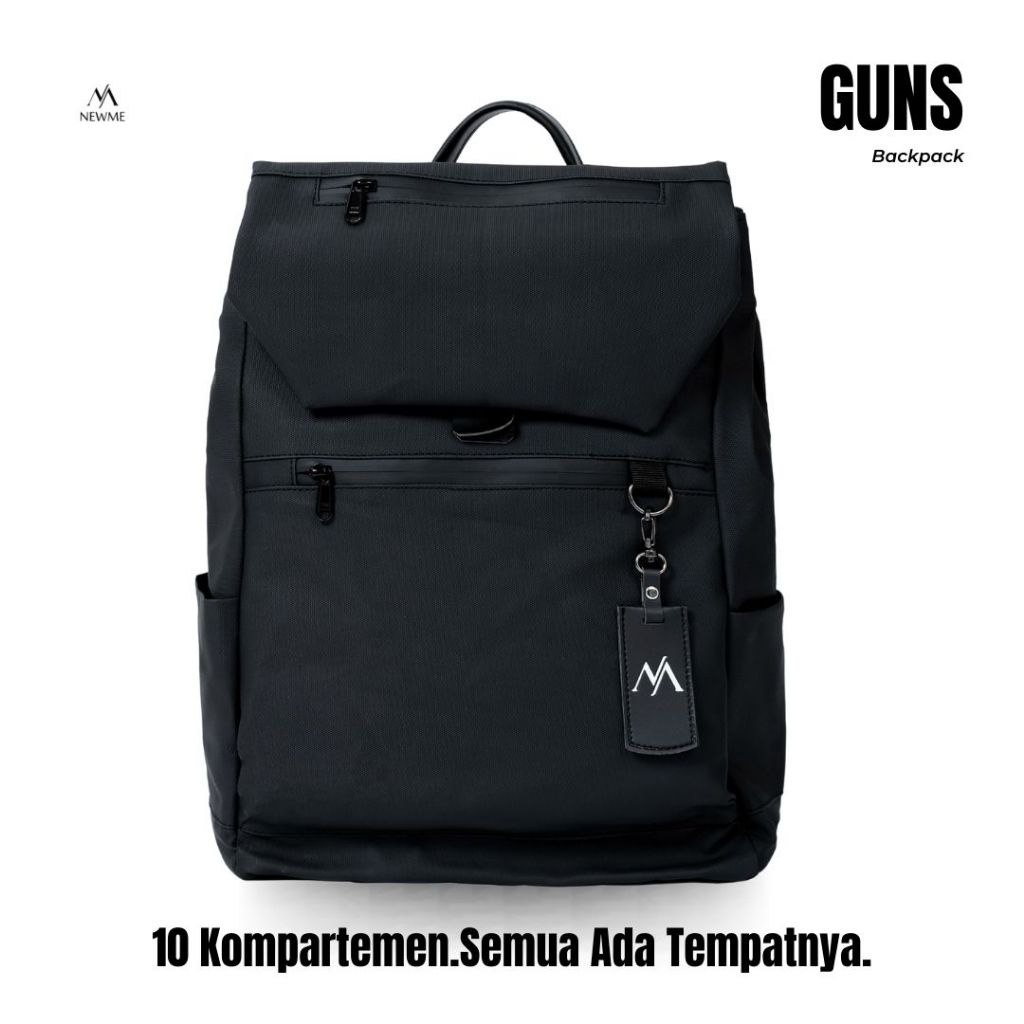 Jual GUNS Backpack - Tas Ransel Laptop 15.6 Inch Busa Tebal | Anti Air ...
