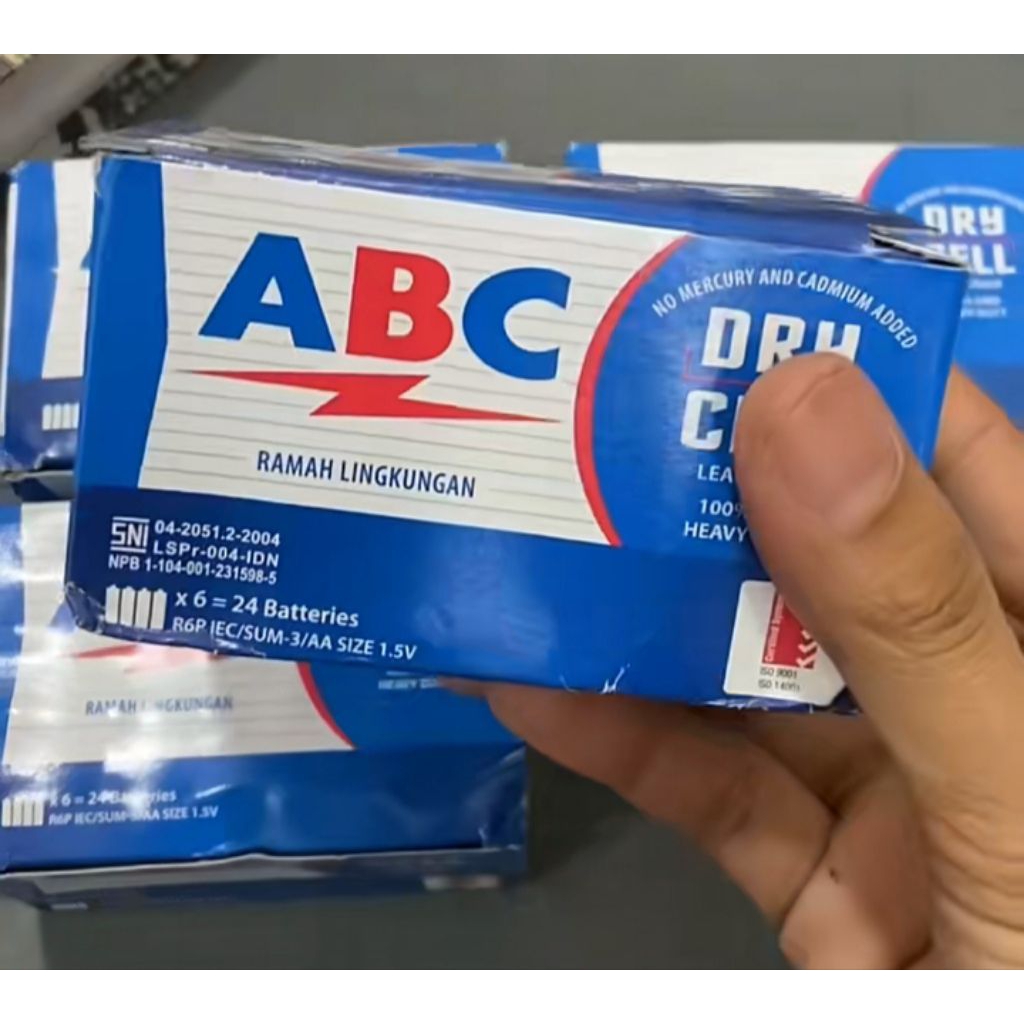 Jual Baterai jam abc AA (satu pak 24pcs) | Shopee Indonesia