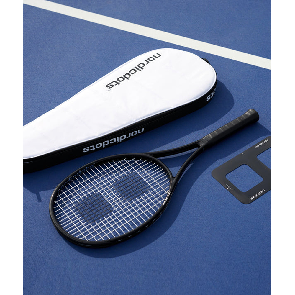 Jual Raket Tenis Nordicdots Model 100 Black Gloss Original Tennis