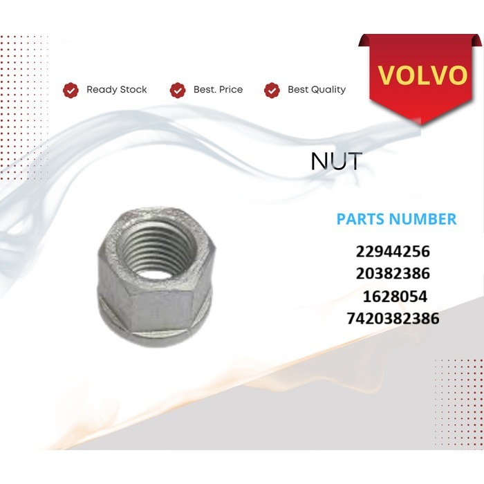 Jual VOLVO NUT 22944256 / 20382386 / 1628054 / 7420382386 | Shopee ...