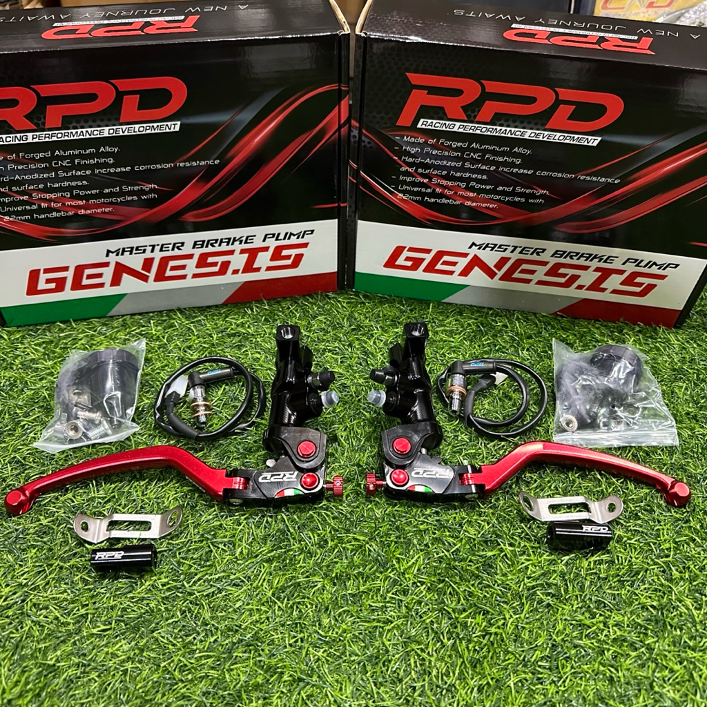 Jual MASTER REM RPD RADIAL BRAKE PUMP SET GENESIS GEN 2 LONG HANDLE ...
