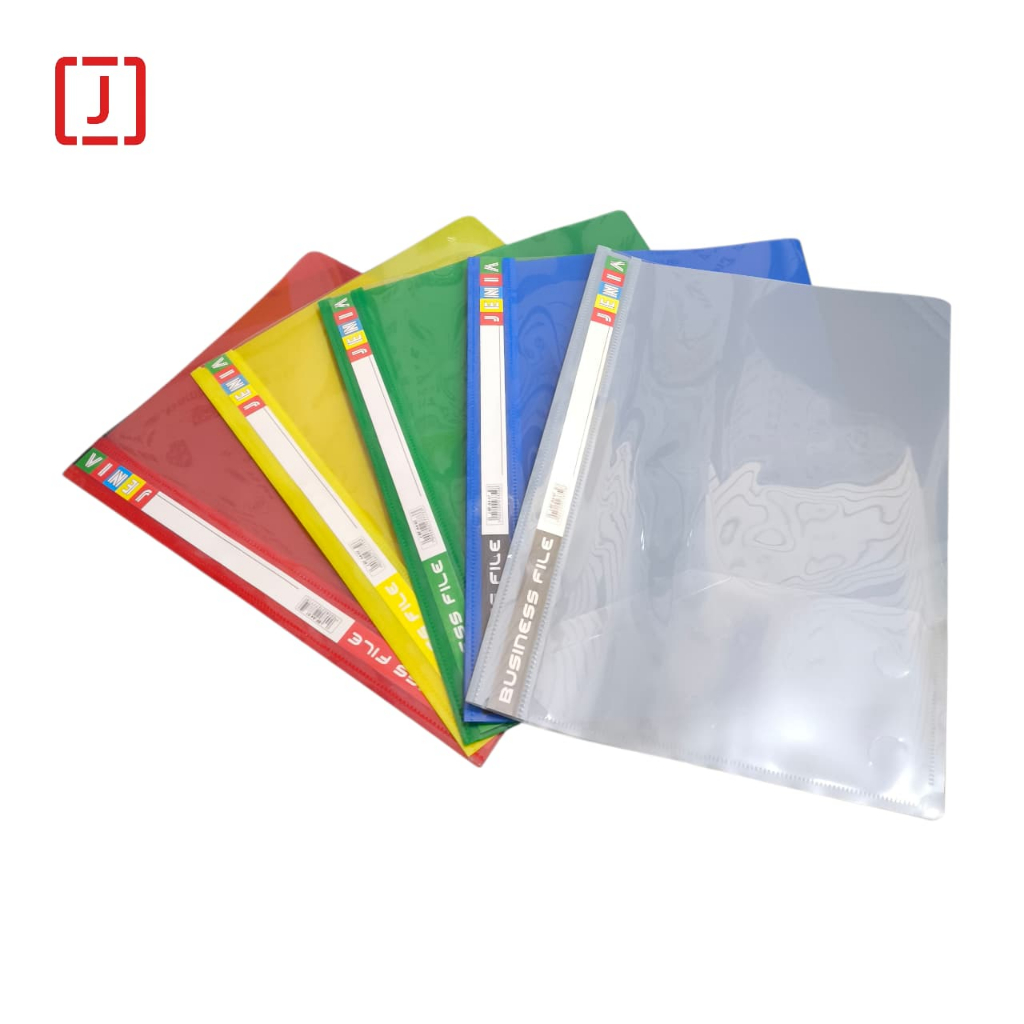 Jual Jenia Business File A4 (Harga 1 Pak 12 Pcs) - Map Plastik Murah ...