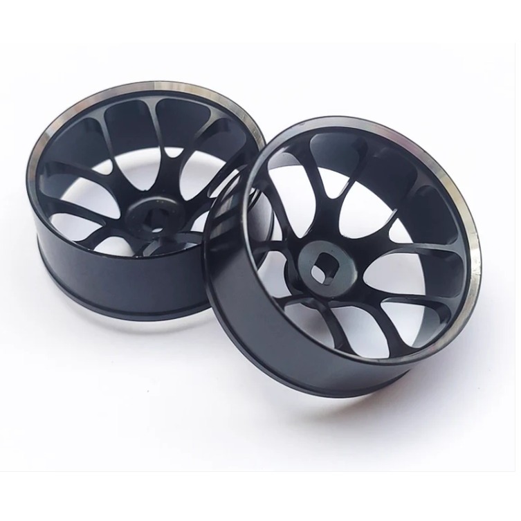 Jual TG Racing 22mm Black Ghost Claw Metal Wheel Offset 5.5 (narrow ...