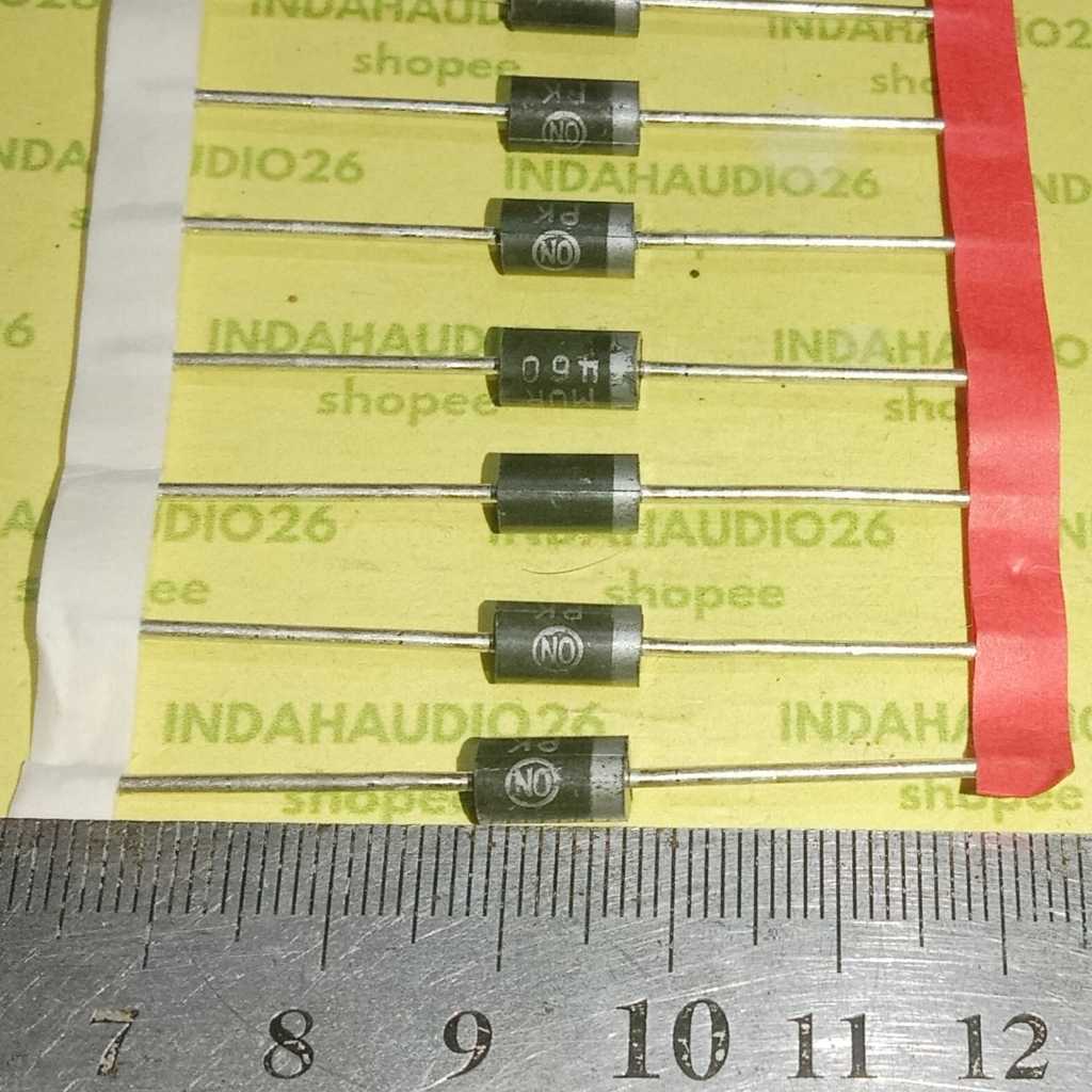 Jual ON MUR460 dioda ultra fast diode mur 460 mur460rlg ON ...