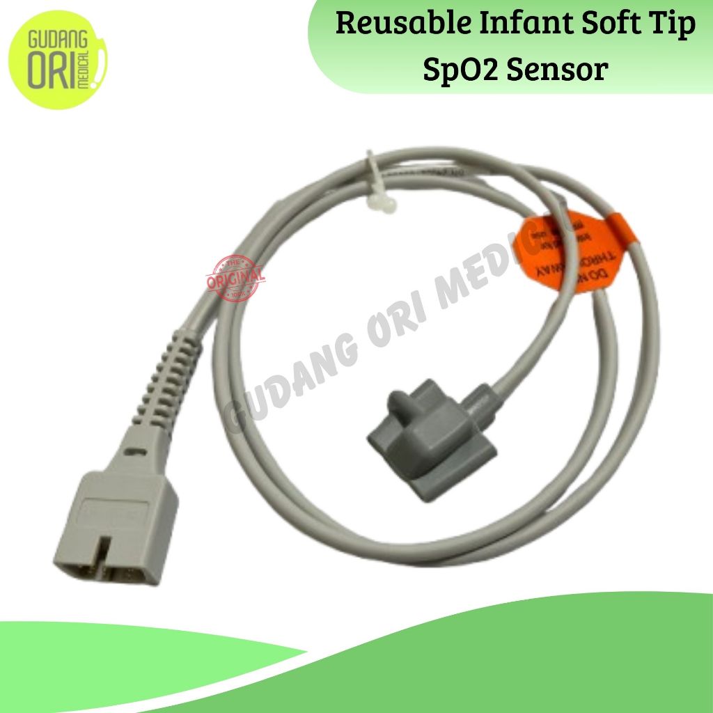 Jual Reusable Infant Soft Tip SpO2 Sensor (Untuk Bayi Usia 1-12 Bulan ...