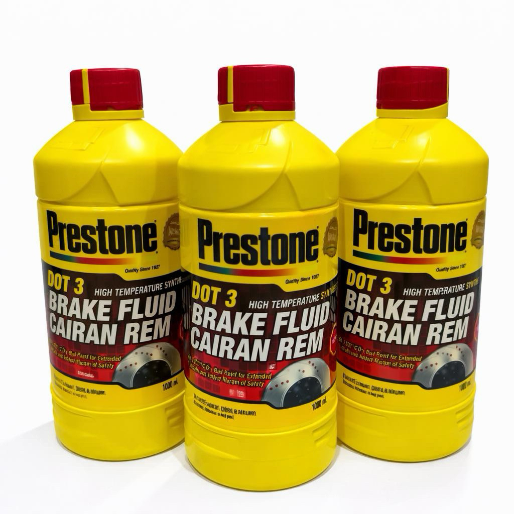 Jual Prestone Red Dot 3 High Temperature Synthetic 1000 ml Guarantees ...