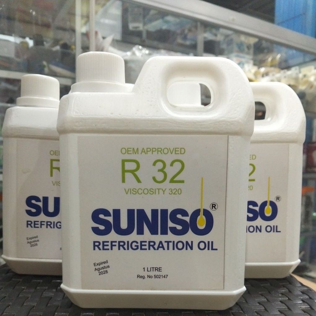 Jual Oli Kompresor SUNISO R32 Viscosity 320 Original 1 Liter | Oli AC ...