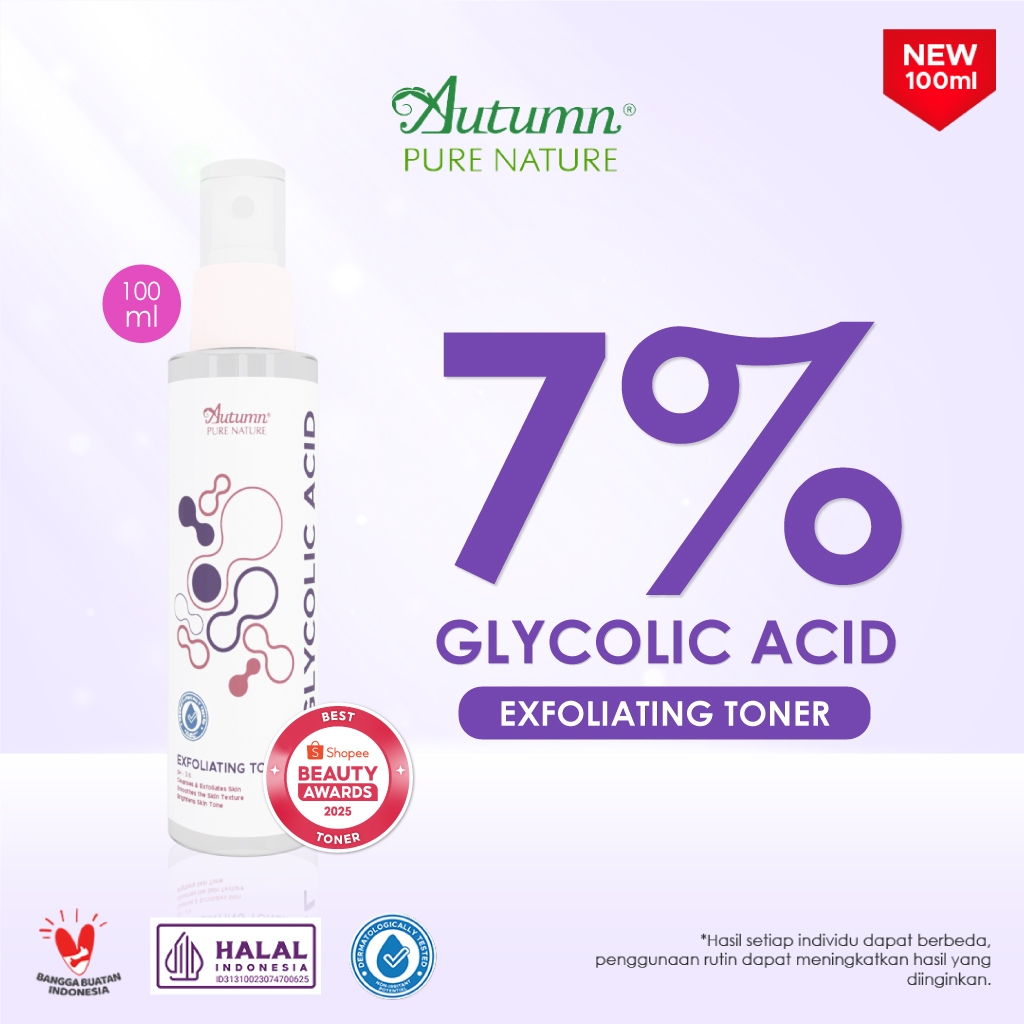 Autumn 7% Glycolic Acid Toner 100ML