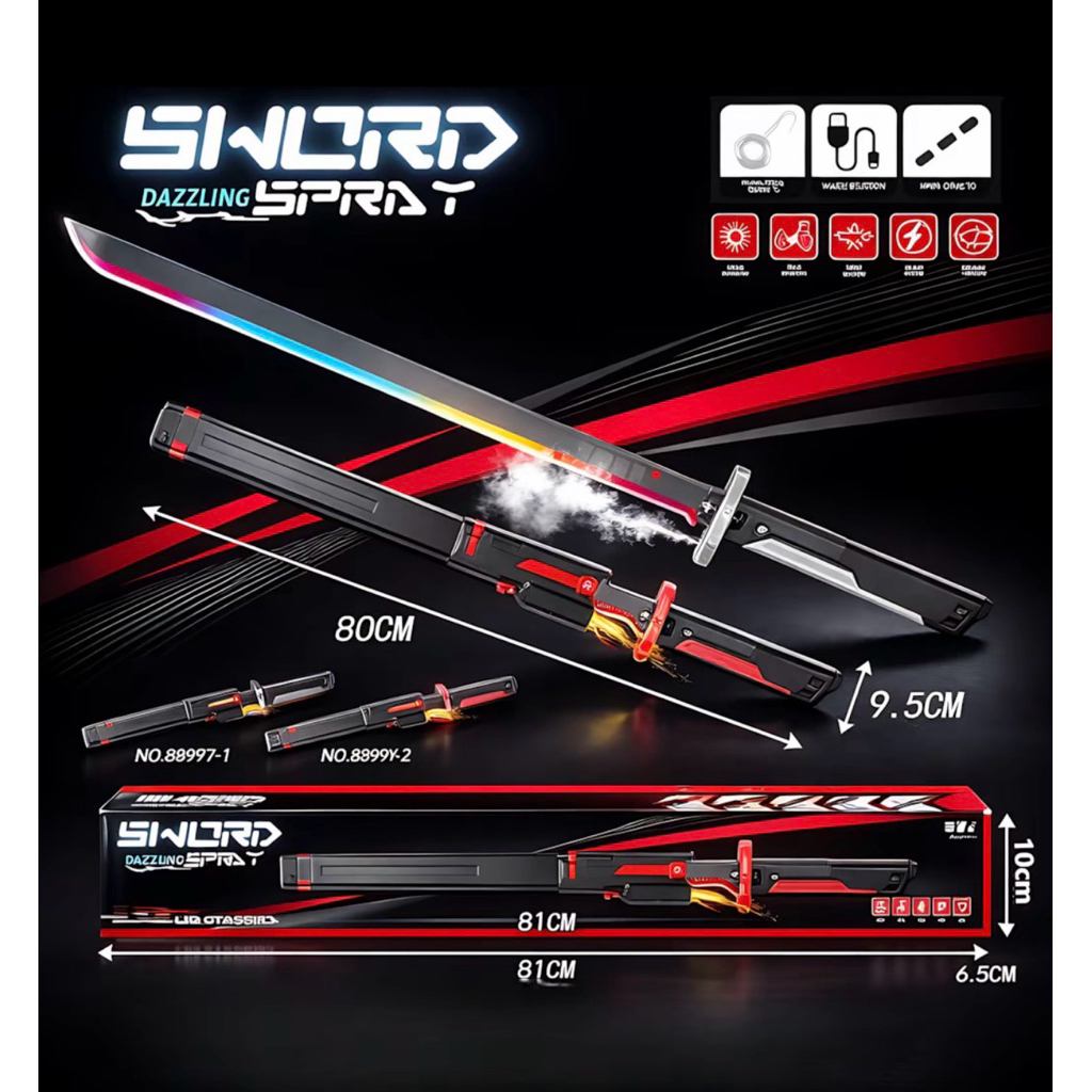 Jual Mainan Pedang api Starlight Sword dengan Lampu, Suara dan Efek ...