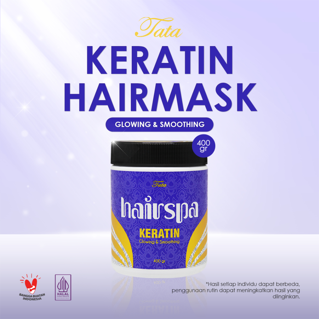 Jual Tata Hair Spa Smooth Keratin / Masker Rambut 400gr (Hsk) | Shopee ...