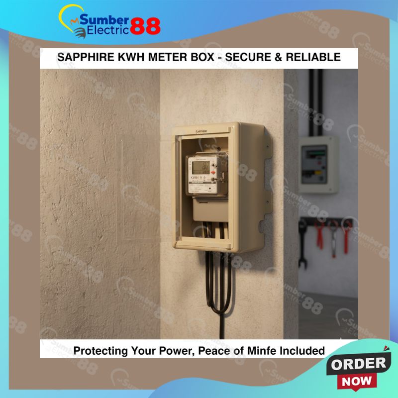 Jual Box Kwh Meter PLN / Token Listrik Sapphire Plastik | Shopee Indonesia