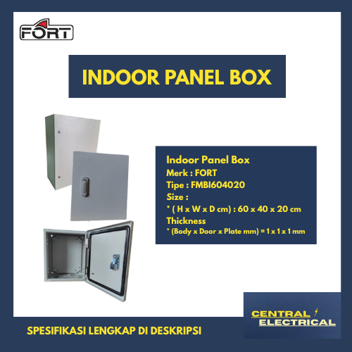 Jual FORT Indoor Panel Box 60 x 40 x 20cm merk FORT tipe FMBI604020 ...